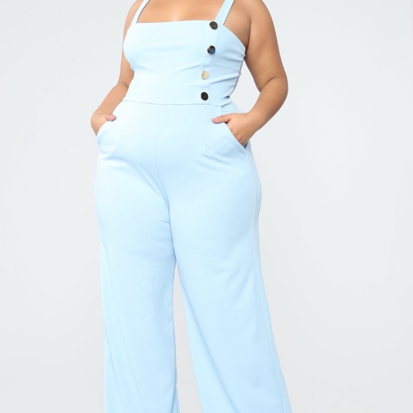 Wide Leg open back romper. Brand new! - Picture 1 of 4